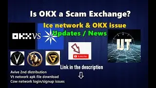 Why Ice network called OKX a Scam Exchange| Claim Avive 2nd destribution| VT network new app updates