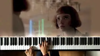 Ceiling Games | THE QUEEN'S GAMBIT Piano Tutorial