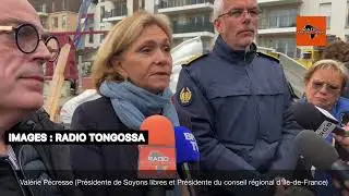 Ermont Val-d&rsquo;Oise Val&eacute;rie P&eacute;cresse r&eacute;agit apr&egrave;s la tornade