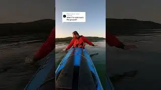 Traning to ride canoes 🤯 #video #viral #shorts #comedy #boating  #rider