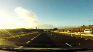 Mauritian northern scenic route - Moka Range Driving Verdun Link Mauritius Indian Ocean