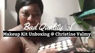 What's in My Makeup kit?/Makeup Unboxing/#estheticianschool #christinevalmy