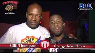 Warfare 12 Weigh Ins Interview W/ Cliff Thompson.