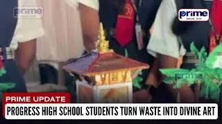 Progress High School Students Turn Waste into Divine Art