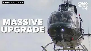 King County sheriff's new $6 million 'Guardian One' helicopter gets high-tech upgrade