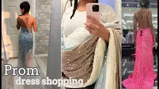 Prom Dress Shop WITH ME!! I 2023 Senior Prom