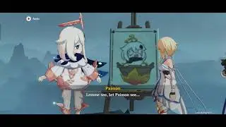 Painting Paimon with Albedo