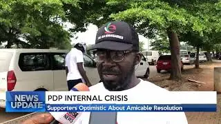 PDP INTERNAL CRISIS: Supporters Optimistic About Amicable Resolution