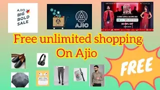Ajio free shopping loot || how to do free shopping || Free shopping on Ajio
