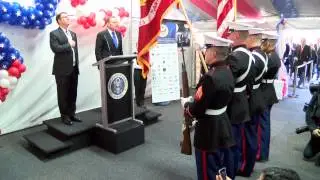 Prime Minister Tony Abbott toasts Independence Day at the U.S. Embassy in Canberra - June 30, 2015