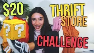 $20 THRIFT STORE CHALLENGE!!