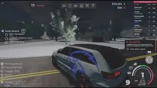 Cutting up in my up in my 1 of 1 trackhawk