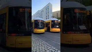 Trams in Berlin #train #germany #shorts