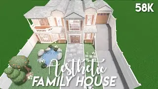 Aesthetic family house - Bloxburg speedbuild