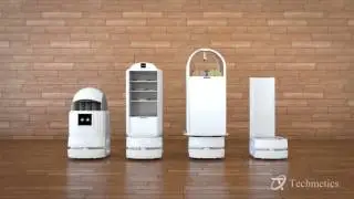 Робот для гостиничного сервиса Techmetics - Techi the Robot