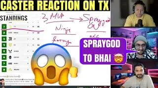 Caster Reaction On Tx Performance In Bgis ✅ SprayGod 4 Kills 🤯