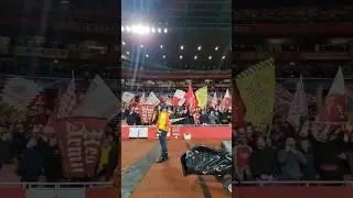 The Emirates SINGS out 🤩🎶 #ucl #championsleauge #arsenal #afc