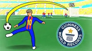 I Beat Realistic Street Soccer WORLD RECORDS (Roblox)