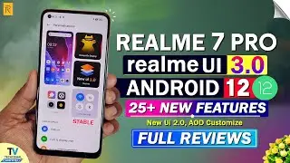 Realme 7 Pro New realme Ui 3.0 Android 12 Update Review | 25+ New Features | Realme 7 Pro New Update