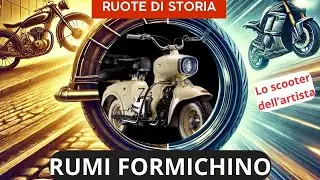 Rumi Formichino: lo scooter dell'artista.