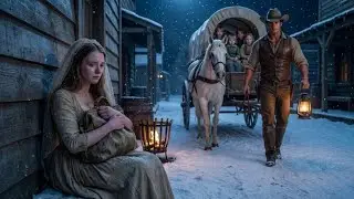 Christmas Eve Mail-Order Bride Starved in the Wild West&mdash;Until a Lonely Cowboy Took Her Home