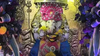 🌷💐गणेश चतुर्थी 2026 : कानकीधाम में गणेश जी का भव्य श्रंगार और पूजा 🙏 गणपति बप्पा मोरया!  🌺गणेश आरती🌹