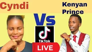 Cindy Vs Kenyan Prince, tiktok live 🔥🔥😮
