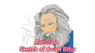 Sketch of Bifur #hobbit #dwarf #draw #drawing #speedpaint
