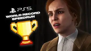 World Record PS5 Speedrun of Alone in the Dark!