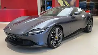 Ferrari Roma luxury supercar first look review - Urdu/Hindi