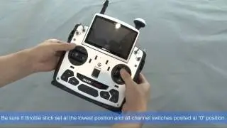 Walkera TALI H500 binding and Unlocking motors Guidlines