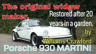 RESCUED! Porsche 930 911Turbo Martini 1977 restoration & test drive