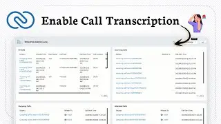 How to Enable call transription using Zoho CRM (Voice Transcription)