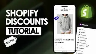 Best Shopify Discounts & Coupons Tutorial | Shopify discount setup tutorial