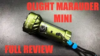 Olight Marauder ￼Mini. Full Review And Beam Shots!