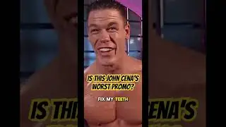 John Cena Cut One of the WORST Promos of All Time on Smackdown in 2002 #wwe #johncena #wrestling