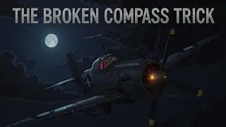 How One Pilot&rsquo;s &ldquo;Broken Compass&rdquo; Trick Made His P 51 Hunt at Night #WW2 #P51Mustang #AviationHistory