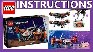LEGO instructions | VTOL Heavy Cargo Spaceship LT81 | 42181 | LEGO Technic 2024