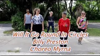 Will It Go Round In Circles | Billy Preston | Zumba Gold | Senior Dance Fitness| Keep On Moving KOM