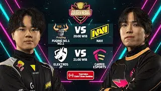 FUCHING NO.1 VS NAVI, ELEKTROS JP VS CARRIE ESPORTS - GOLDEN HEART CUP S6 | CLASH OF CLANS