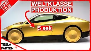 Tesla revolutioniert die Automobil Produktion: Alle 5 Sekunden ein Auto! (TSLA)