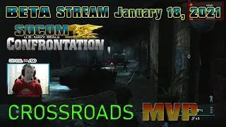 SOCOM Confrontation Online - CROSSROADS NIGHT *MVP* (BETA Gameplay from January 17, 2021)