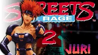WHAT IF&hellip; Juri were in Streets of Rage 2? - STREETS OF RAGE 2X MEGAMIX - No Commentary