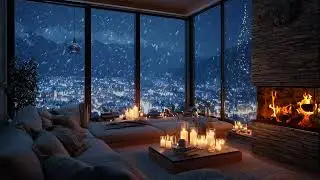 Peaceful Winter Piano Night &ndash; Gentle Piano Music for Sleep, Stress Relief & Serenity