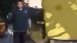 Spongebob roasts Franklin