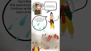 Diwali aftereffects in Delhi #pollutionindelhi #delhiairquality #diwali2023 #animationshorts #shorts