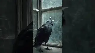 Hungry crow.....