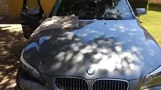 BMW 5 series Windshield Repair - chip crack repair