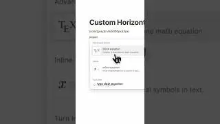 Custom Horizontal Dividers with Notion #notion #notionapp #notiontips