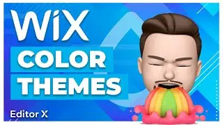 Wix Editor X Tutorial: How to Setup Your Color Themes